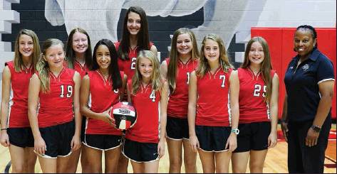 HAMILTON JUNIOR HIGH GIRLS VOLLEYBALL | Hamilton Herald-News